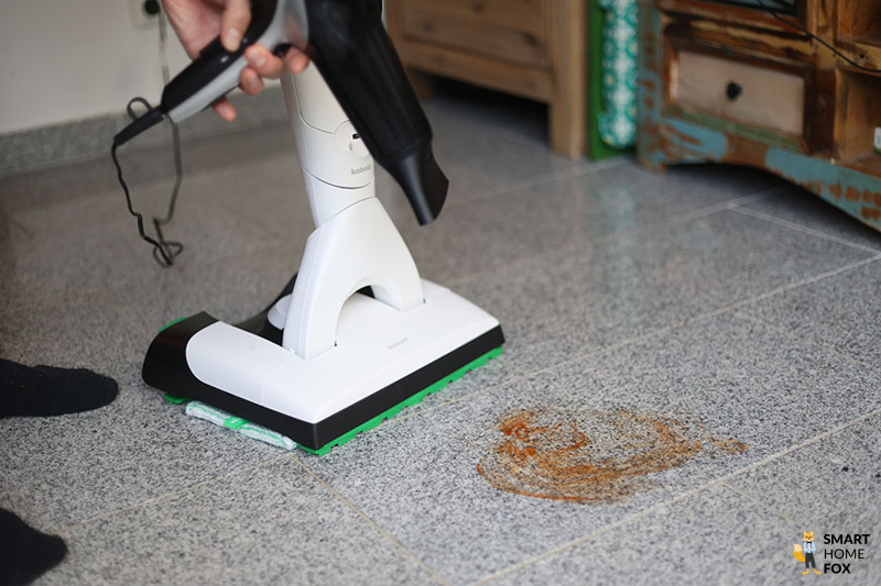 Ketchup mit Fön eintrocknen